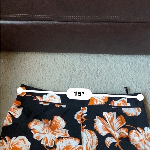 İPEKYOL High Waist floral Woman Trousers size US 10 - Picture 8 of 10